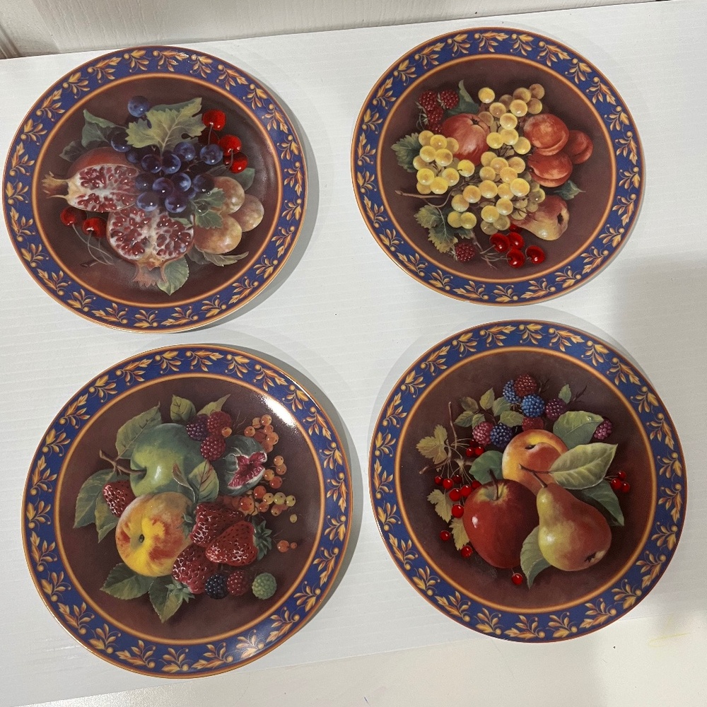 Limoges France porcelain dessert plates